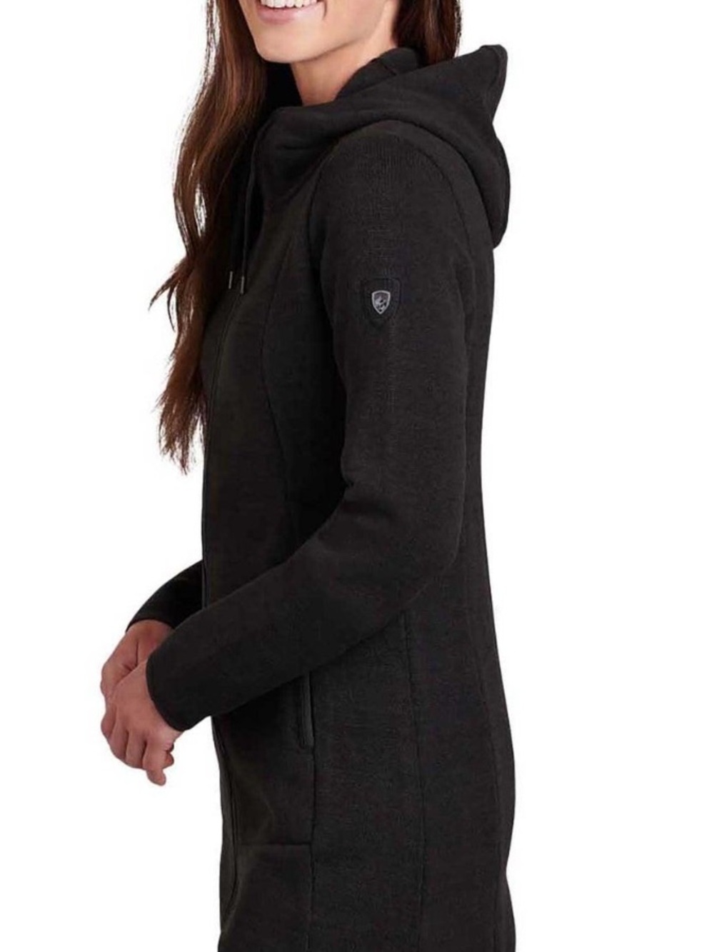 Kuhl Womens Ascendyr Long Hoody Full Zip  Sweater Fleece Jacket M Outdoor Hiking - Picture 13 of 13
